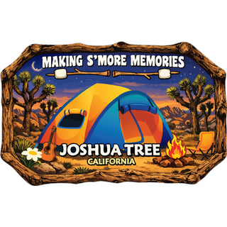 98577-115 Joshua Tree California Making SMore Memories Sticker