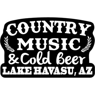 1176-792 Lake Havasu, AZ - Country Music Cold Beer