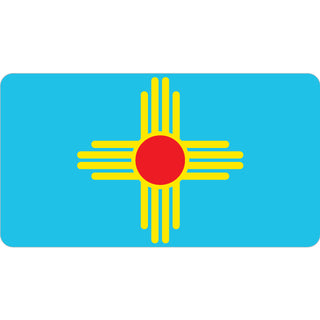 49700-500 Novelty   New Mexico Zia Flag Sticker