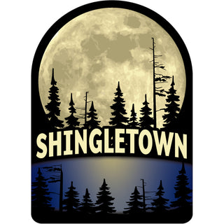1205-1110 Shingletown   Full Moon Sticker