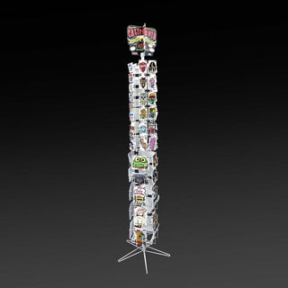 100-98123 4 Sided Wire Floor Display