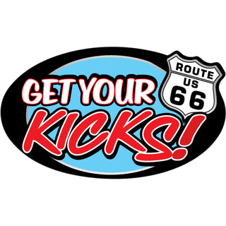 Route 66   Get Your Kicks Sticker