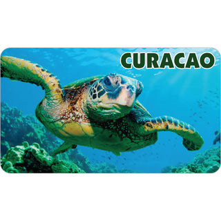 Curacao Turtle Photo Sticker