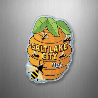 UTAH BEE HIVE 3D Magnet