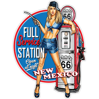 New mexico   Full Service Station Sticker