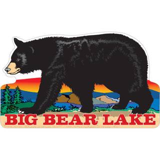 Big Bear LAKE WALKING BEAR Sticker