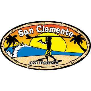 OK4 San Clemente Endless Summer Sticker