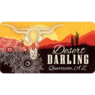 Quartzsite  AZ   Desert Darling Sticker