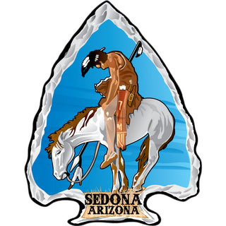 Sedona Arizona Trail of Tears Arrowhead Sticker