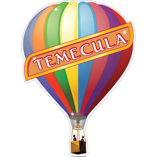 OK4 Temecula Hot Air Balloon Single Sticker