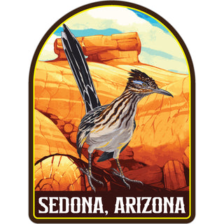 SEDONA ARIZONA ROAD RUNNER Sticker