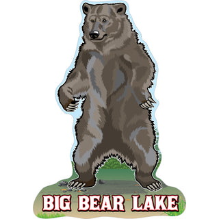 Big Bear Lake   Bear Standing Sticker