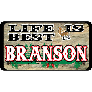 OK4 Branson Life is Best Sticker