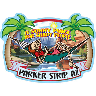Parker Strip A Sunny Place for Shady Sticker