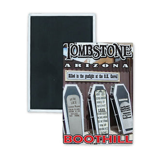 Tombstone Arizona Boothill Rectangle Badge Magnet