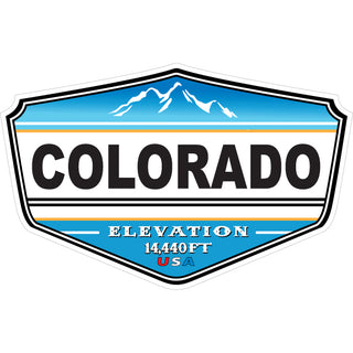 OK3 Colorado Blue Shield Sticker