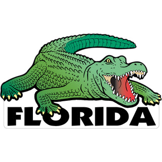 Alligator   Florida Alligator Sticker