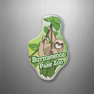 BUTTONWOOD ZOO TREE SLOTH 3D Magnet