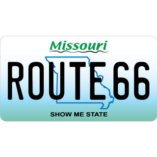 Missouri License Plate Sticker
