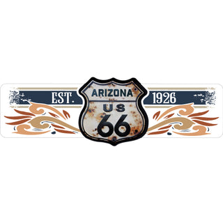 Arizona   Route 66 Rusty Shield Sticker