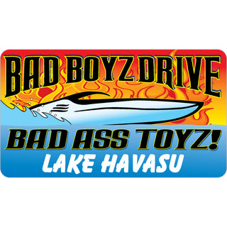 Lake Havasu   Bad Boyz Bad Ass Toyz Sticker