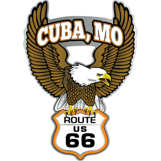 cuba mo eagle vert r66 Sticker