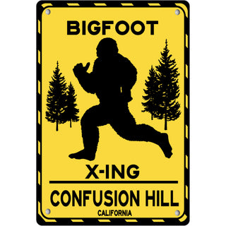 Confusion Hill Gift Shop   Bigfoot Crossing Sticker