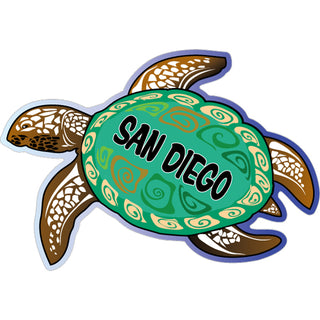 San Diego   Green Sea Turtle Sticker