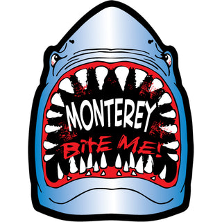 OK4 Monterey bite me shark (0147 00089 03) Sticker