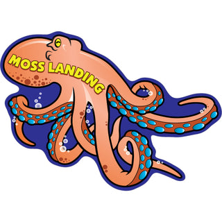 OK4 Moss Landing Octopus (00833) Sticker