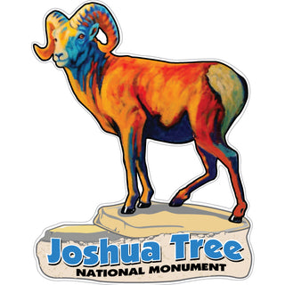 Joshua Tree Colorful Ram Sticker