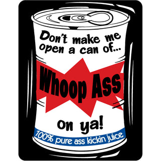 Novelty   Open A Can Sticker