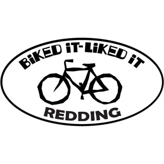 OK4 Redding Biked it Liked It Sticker