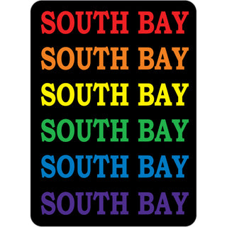 OK4 South Bay  CA Repeat Colors Vertical Sticker