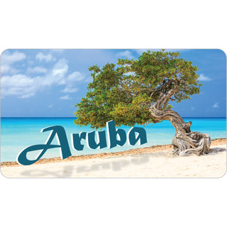Aruba   Divi Tree Photo Sticker