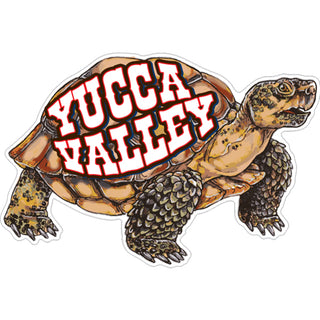 Yucca Valley CA Tortoise Sticker