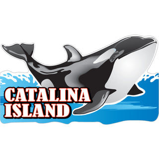 Catalina Island Orca Sticker