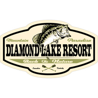 Owensboro Kentucky Back To Nature Fish Sticker
