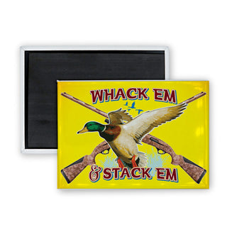 Novelty   Whack Em Stack Em Rectangle Badge Magnet