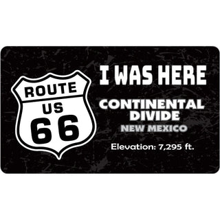 Continental Divide  New Mexico   I Was Here Divide Sticker