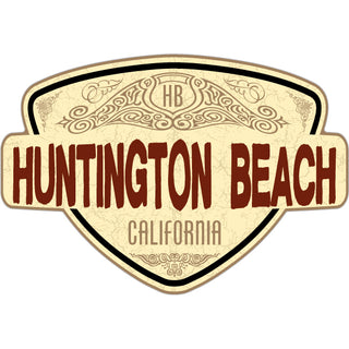 HB Coastal Curved Triangle Shield 1241 00988 Sticker