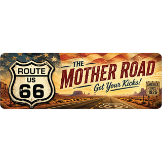 Route 66   Route 66 Shield Sticker
