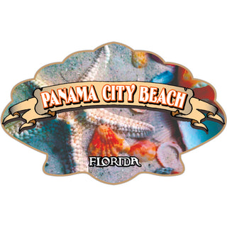OK4 Panama City Beach Seashells (28701) Sticker