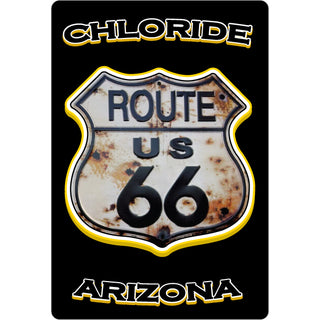Chloride  AZ Rectangle With R66 Shield Sticker