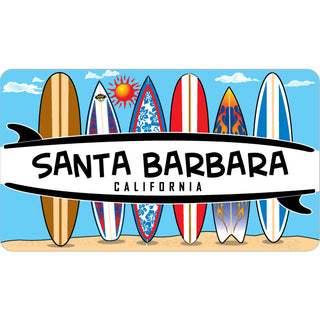 OK4 Santa Barbara 6 Surfboards mini (29584) Sticker