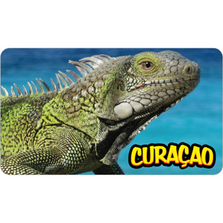 Curacao Iguana Sticker
