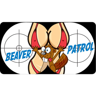 Novelty   Beaver Patrol Sticker