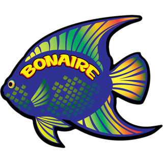 Bonaire   Tropical Fish Sticker