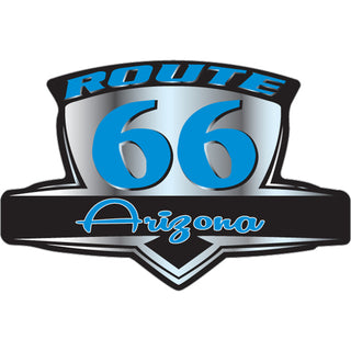 Arizona   Route 66 Retro Emblem Sticker
