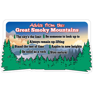 Great Smoky Mountains   Great Smoky Mountains Advice Sticker